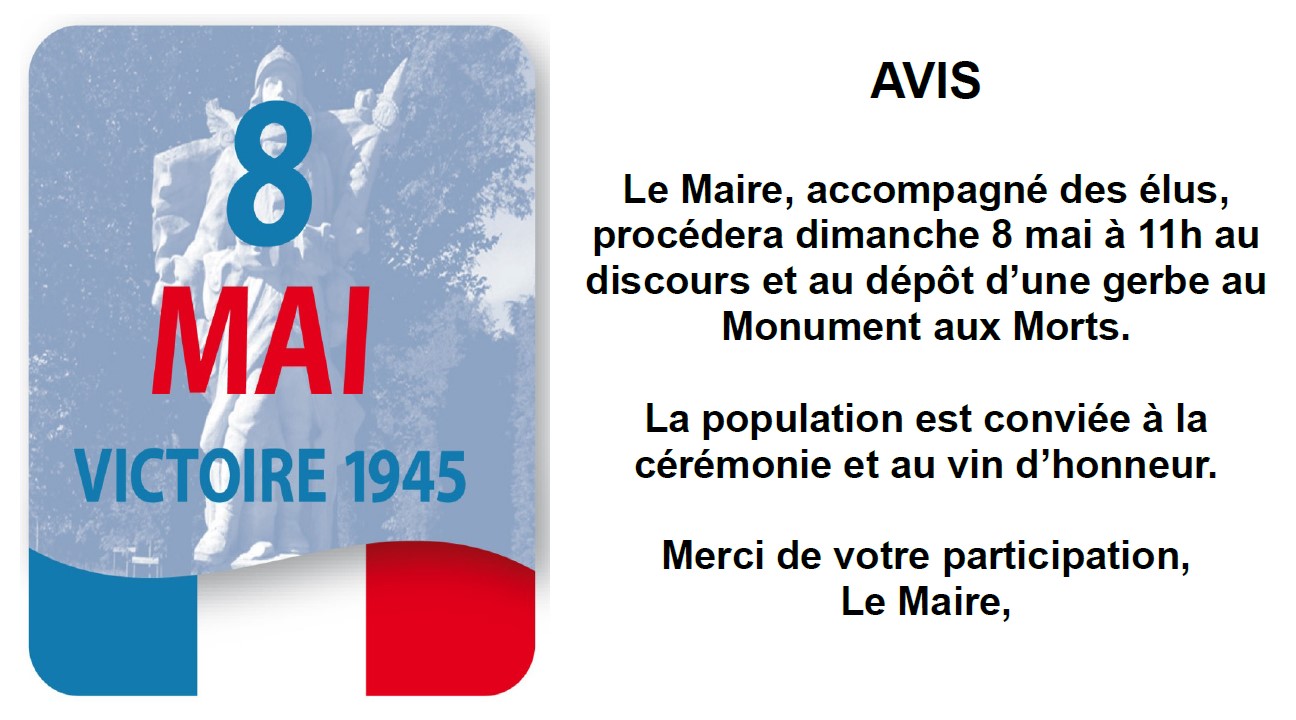 8 MAI