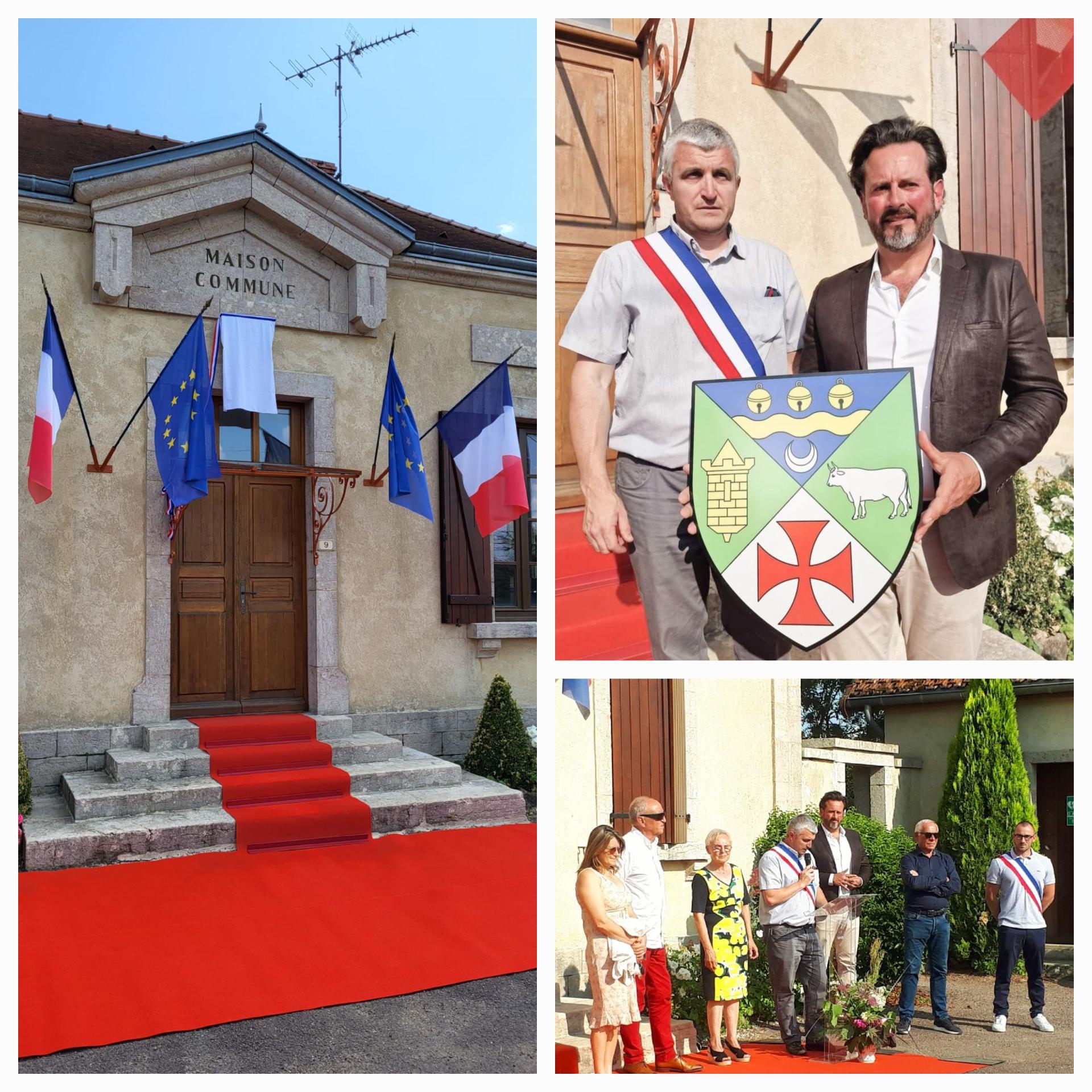 Inauguration blason