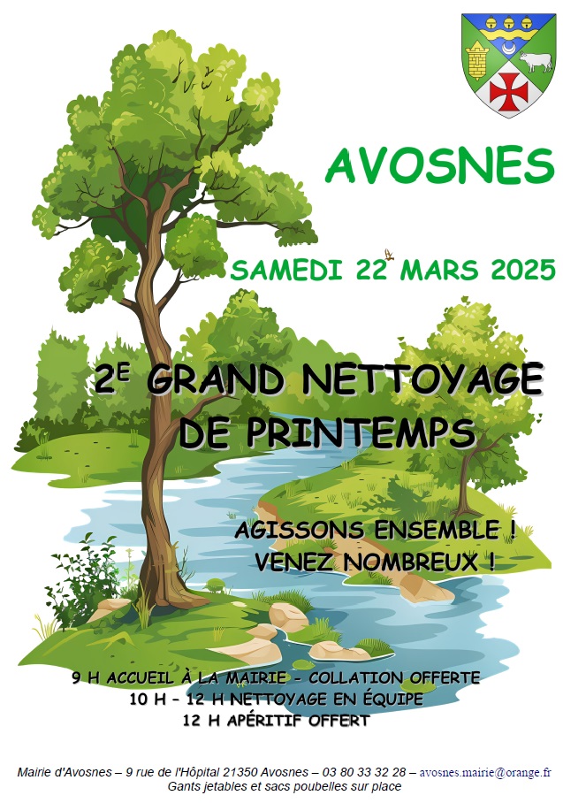 AVOSNES NETTOYAGE DE PRINTEMPS 2025
