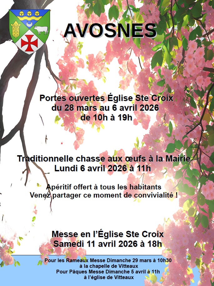 Chasse aux oeufs avosnes