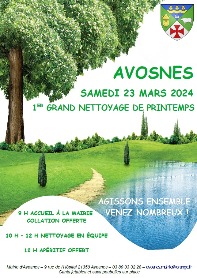 AVOSNES NETTOYAGE PRINTEMPS