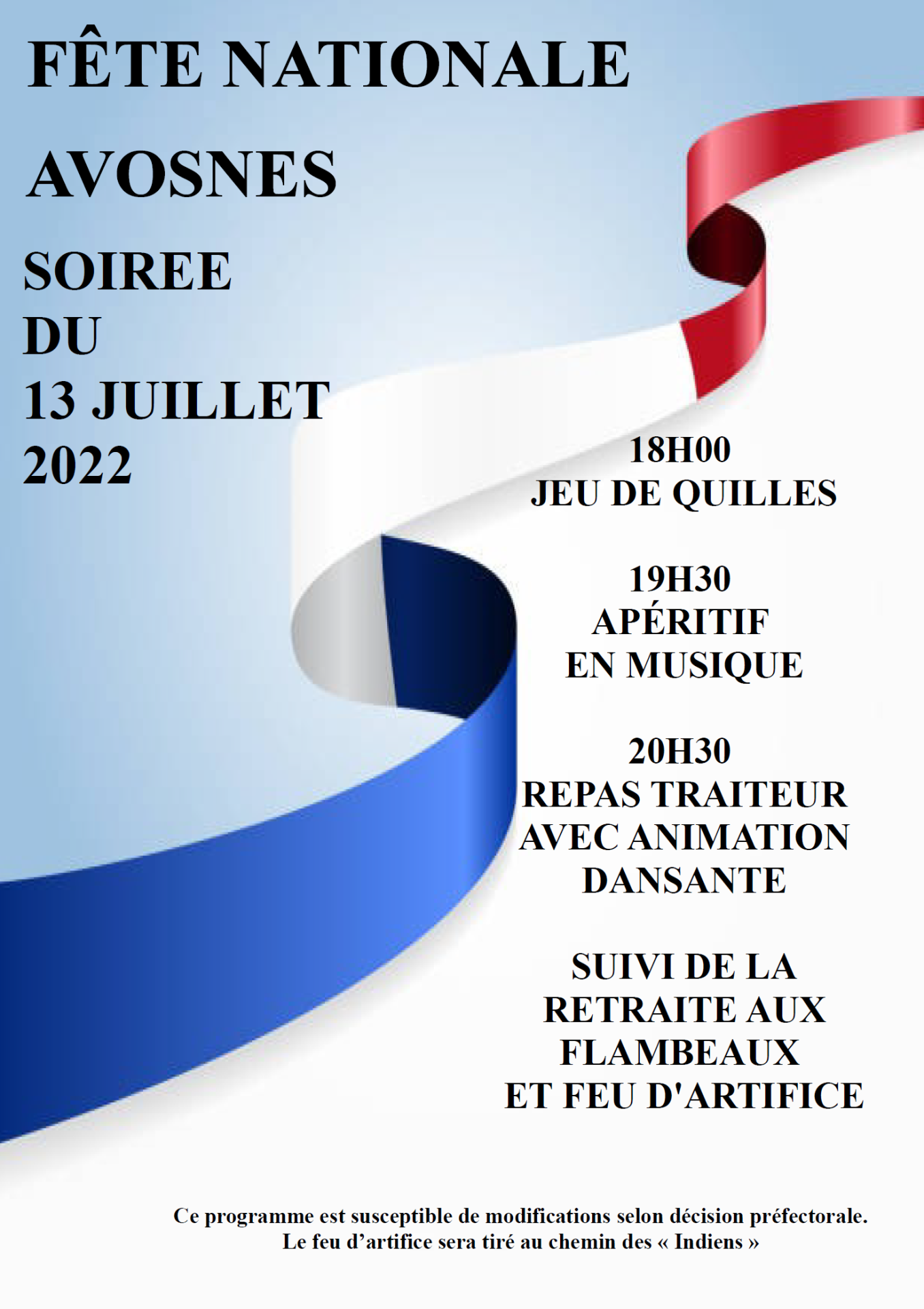 FETE NATIONALE